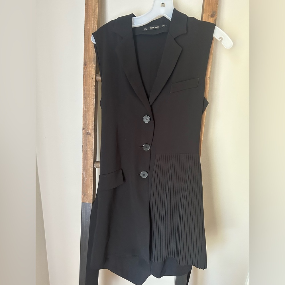 Zara basic business casual romper size L